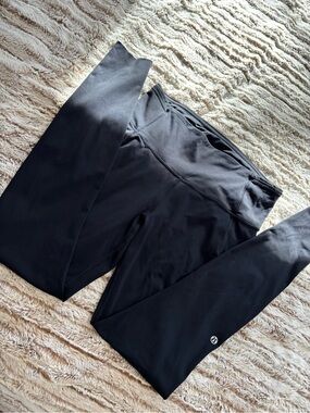 Black fast and free leggings